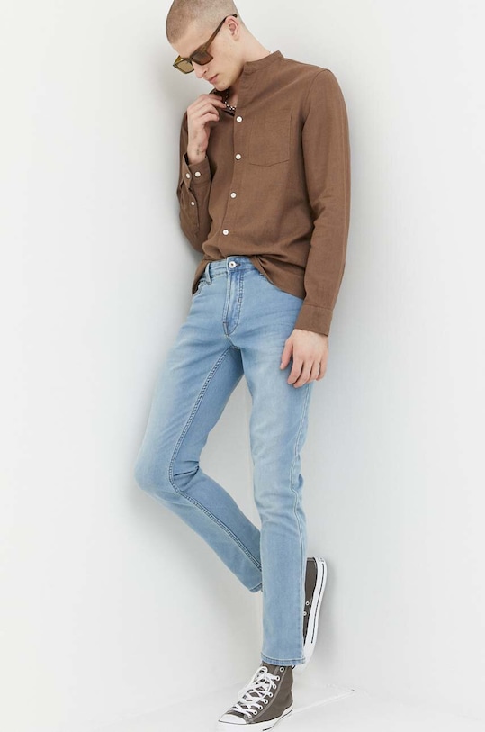 Džíny Solid Joy 21105840.700028 modrá ZA00