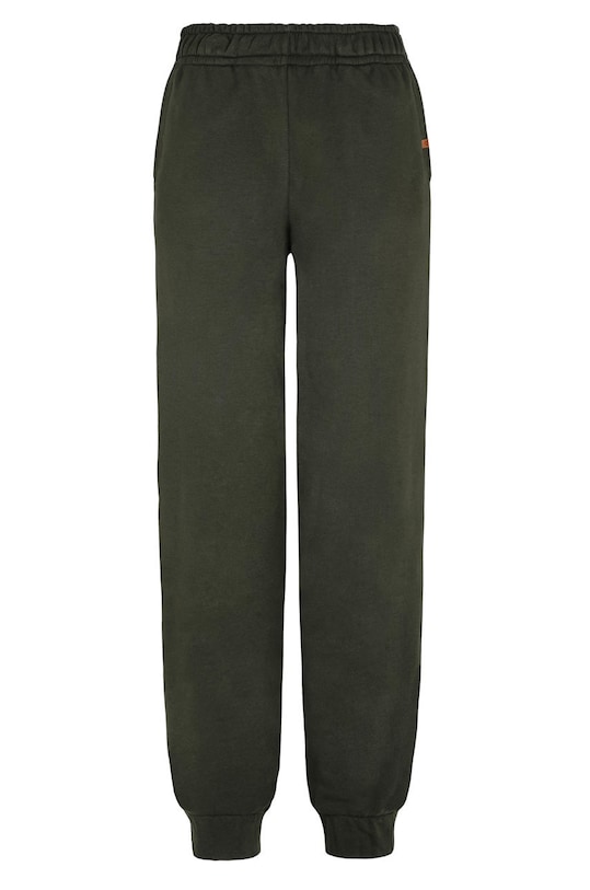 MUUV. spodnie dresowe z wysokim stanem MILD COTTON zielony sp.mild.cotton.mossgree