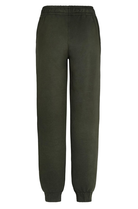 MUUV. spodnie dresowe z wysokim stanem MILD COTTON sp.mild.cotton.mossgree zielony