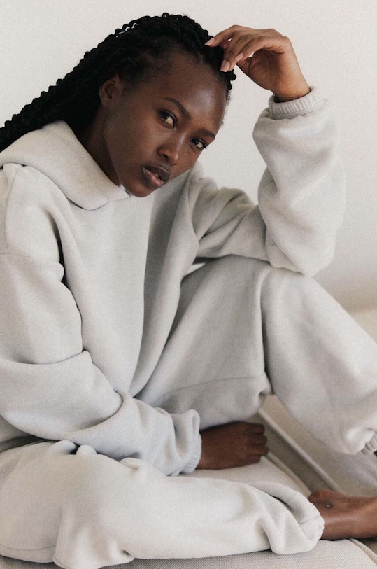 MUUV. spodnie dresowe SMOOTH COTTON spod.SMOOTHCOTTON.seasa