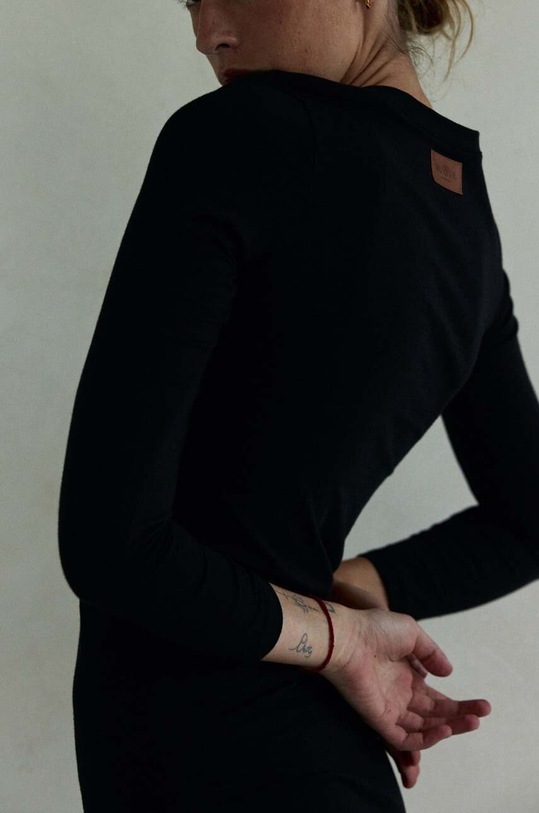 MUUV. rochie Tigh Cult negru sukienka.TIGH.CULT