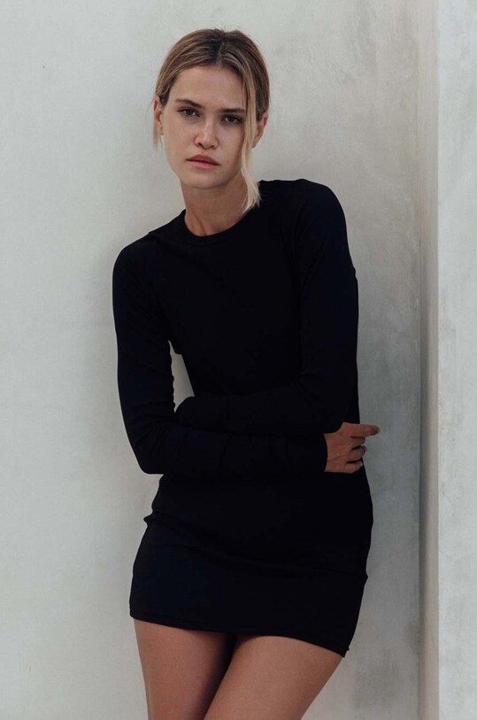 MUUV. sukienka READY OR NOT czarny suk.kr.ready.or.not.bla