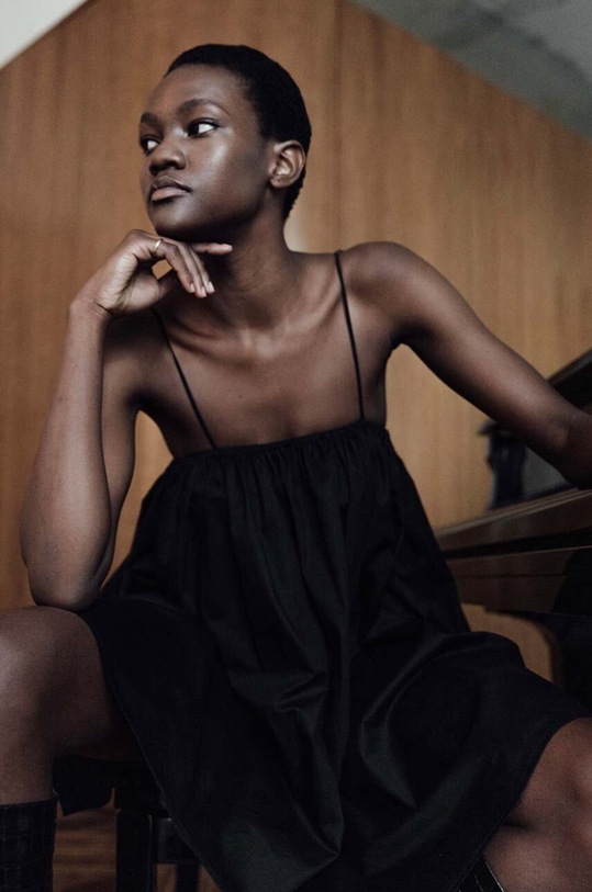 MUUV. sukienka NEALE sukienka.kr.NEALE.black czarny ZA00