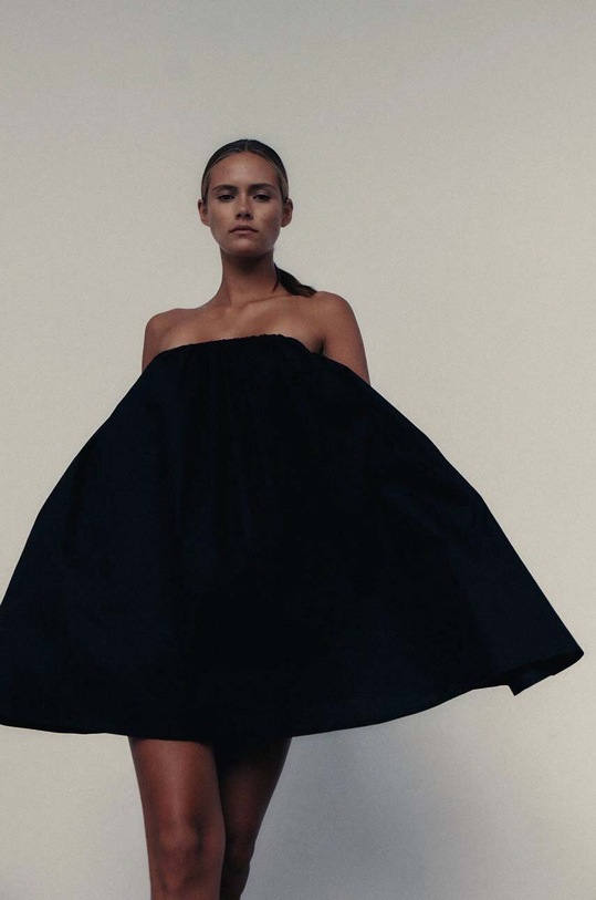 MUUV. sukienka NEALE sukienka.kr.NEALE.black czarny