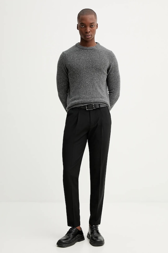 Светр із додаванням вовни Marc O'Polo M30506660174 сірий ZA00