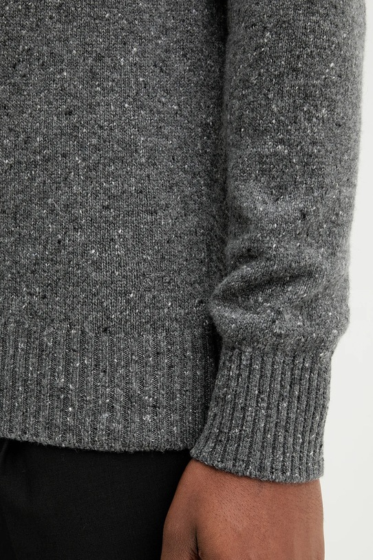 Marc O'Polo sweter z dodatkiem wełny M30506660174 szary