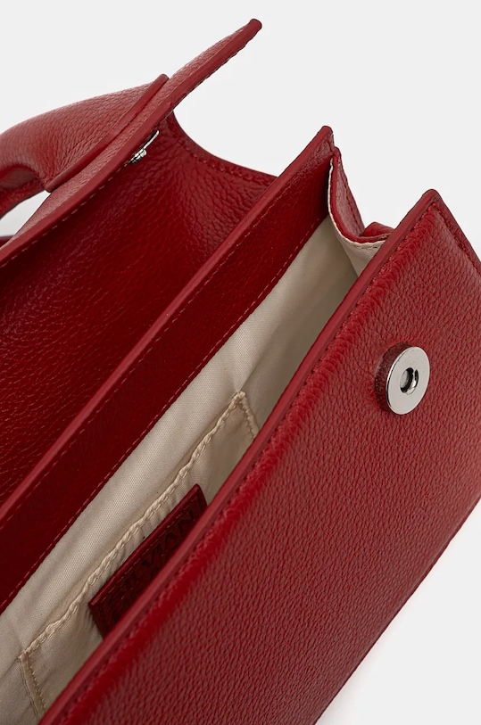 Kožená kabelka Silvian Heach MARECHIARO RCP25007BO červená