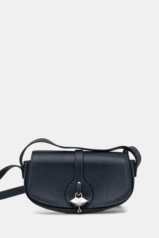 Silvian Heach geantă de piele TOLEDO uni bleumarin RCP25009BO