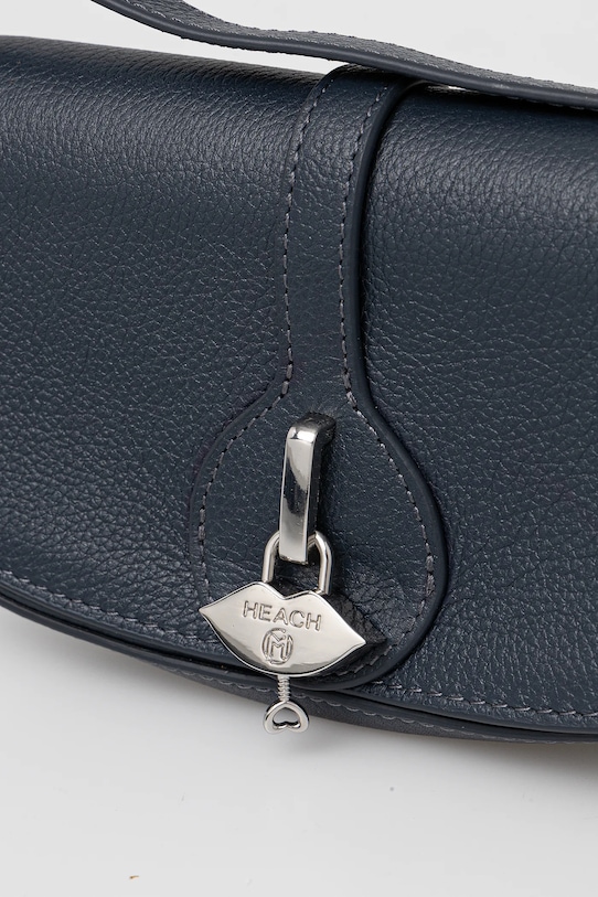 Silvian Heach geantă de piele TOLEDO RCP25009BO bleumarin