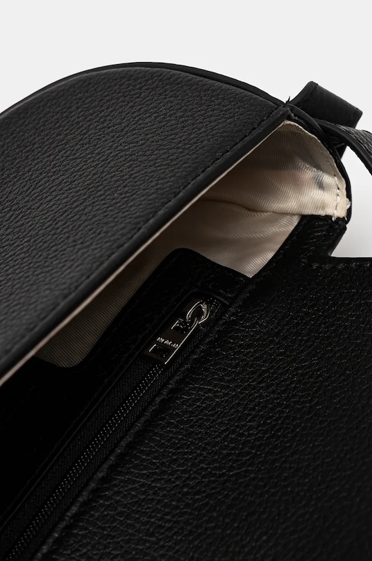 Kožená kabelka Silvian Heach TOLEDO RCP25009BO čierna