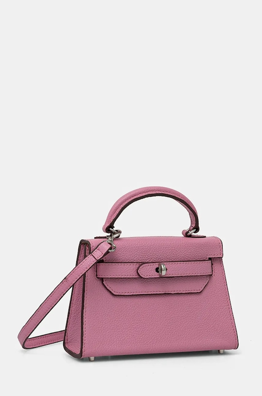 Kožená kabelka Silvian Heach SANITA RCP25016BO ružová ZA00
