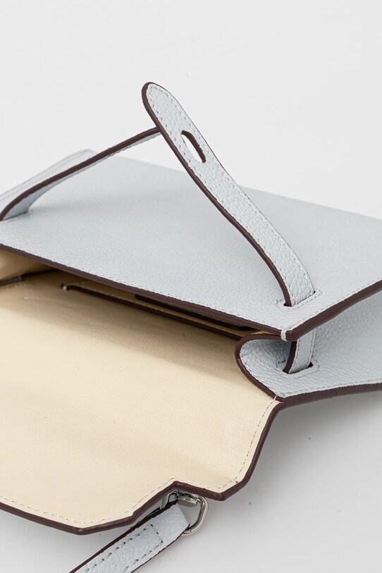 Silvian Heach torebka skórzana SANITA RCP25016BO niebieski