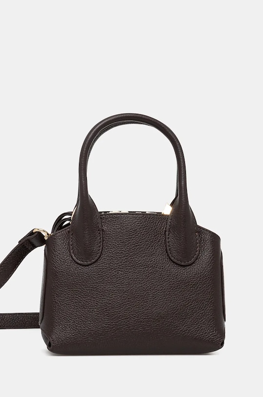 Silvian Heach torebka skórzana FERROVIA skóra licowa brązowy RCP25019BO