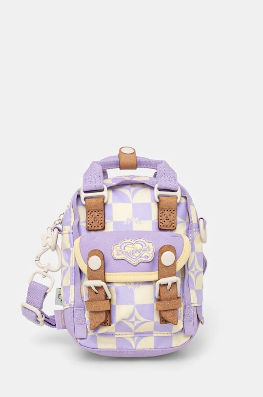 Doughnut borseta Macaroon Tiny Kaleido nu incape in A4 violet D226KD.000194