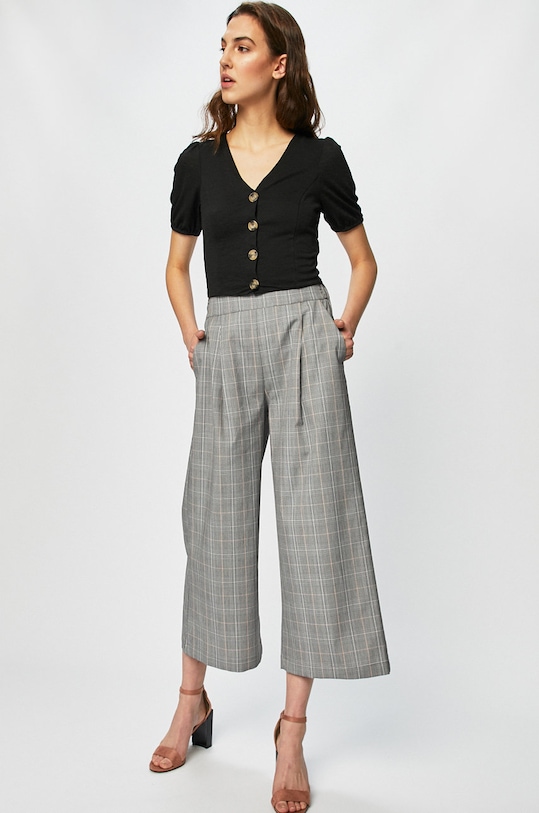 Silvian Heach - Nohavice PGP19011PA sivá ZS19