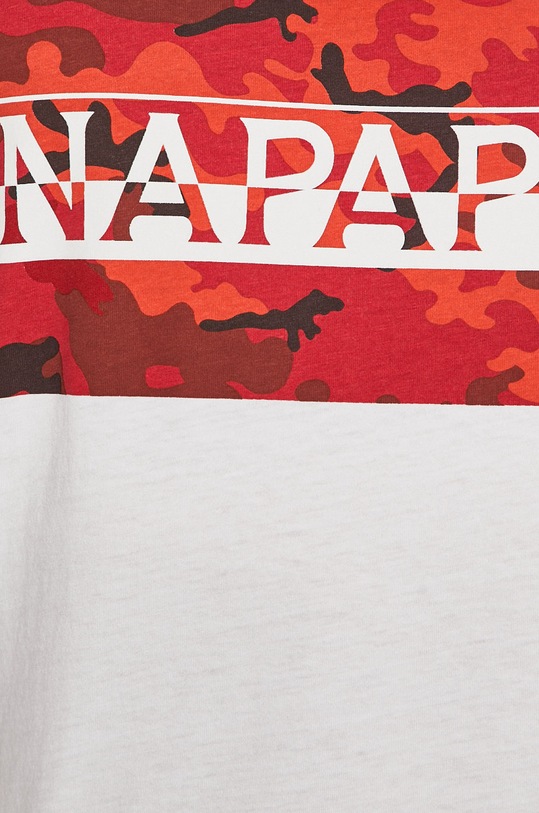 Napapijri - Pánske tričko N0YIHB002 biela