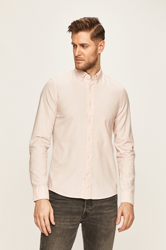 Calvin Klein - Košile slim růžová K10K105280