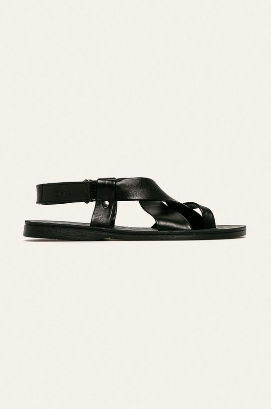 Wojas - Sandale de piele negru 830051