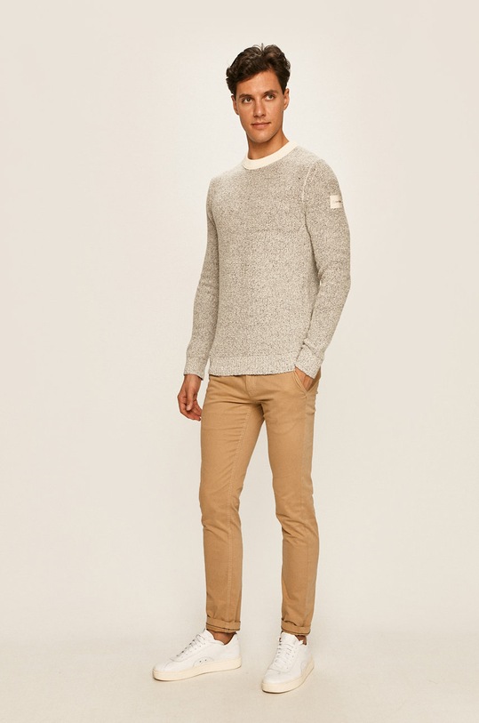 Calvin Klein - Svetr K10K105255 šedá ZS20