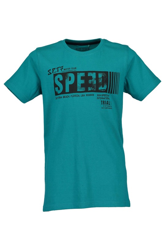 Blue Seven - Tricou copii 140-176 cm print turcoaz 602696.X