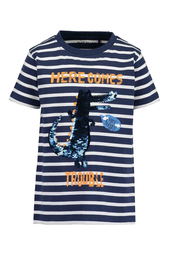Blue Seven - Tricou copii 92-128 cm cu modele bleumarin 802156.X