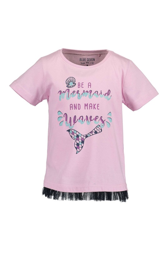 Blue Seven - Tricou copii 92-128 cm print roz 702175.X