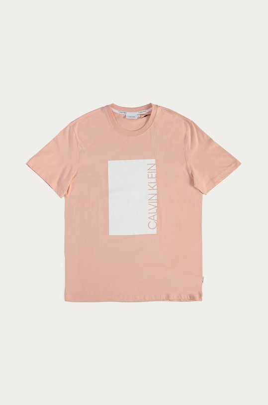 Calvin Klein - Tričko bavlna ružová K10K105169