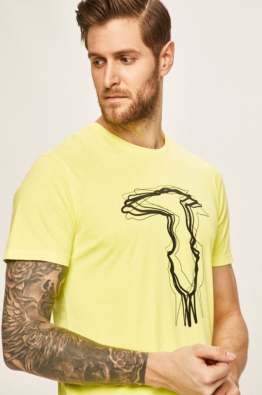 Trussardi Jeans - Tricou galben 52T00326.1T003610