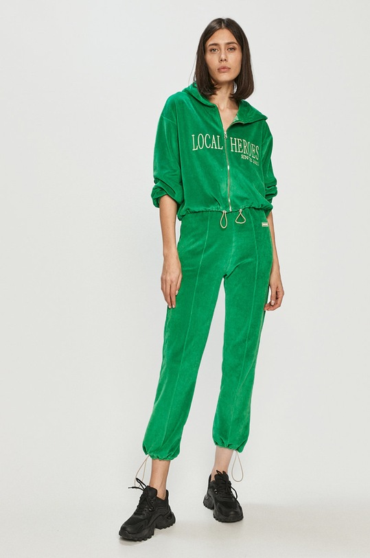Local Heroes - Bluza SS21S0030 verde ZS21