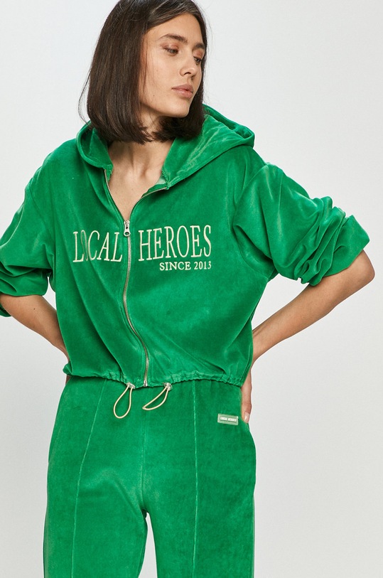 Local Heroes - Bluza verde SS21S0030