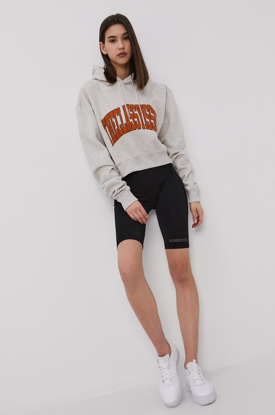 The Classy Issue Bluza bawełniana 048.05 szary ZS21