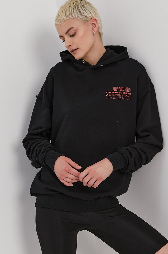 The Classy Issue Bluza bawełniana 095.01 czarny ZS21