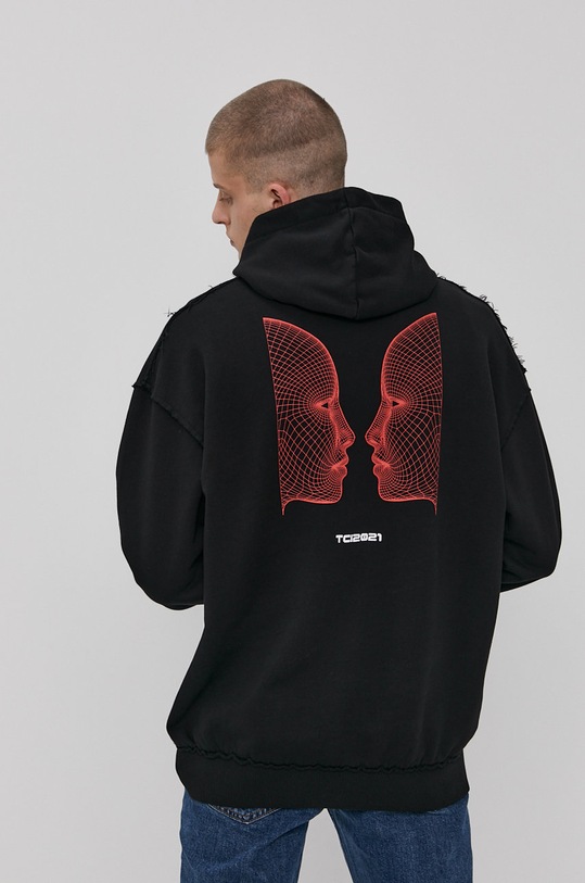 The Classy Issue Bluza bawełniana 095.01 czarny