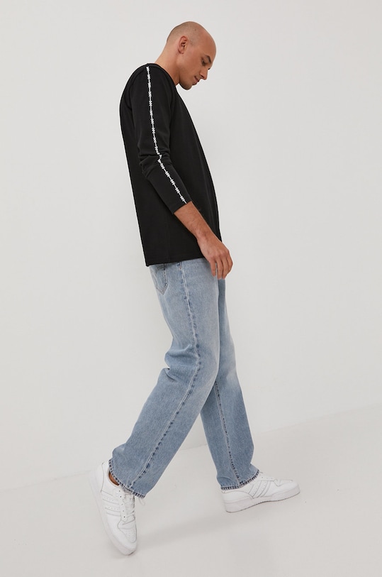 The Classy Issue Longsleeve print negru 090.01