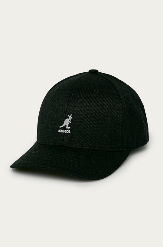 Kangol - Czapka z domieszką wełny czarny 8650BC.BK001
