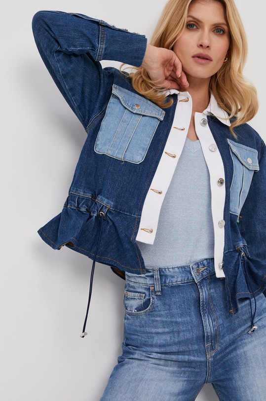 Silvian Heach Kurtka jeansowa PGP21649GB