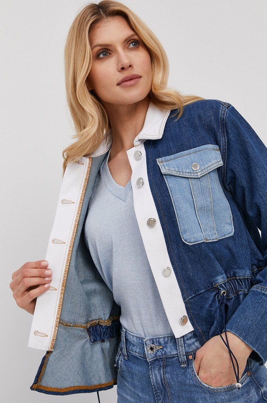Silvian Heach Kurtka jeansowa PGP21649GB