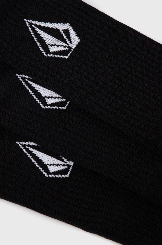 Volcom Skarpetki (3-pack) D6302004.BLACK czarny ZS21