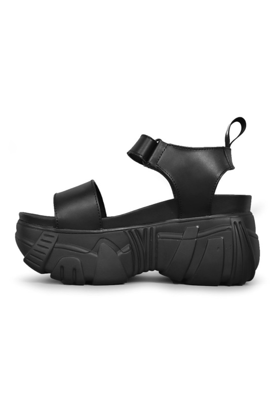 Obuwie Altercore Sandały DRACONIA VEGAN DRACONIA.VEGAN.BLK czarny