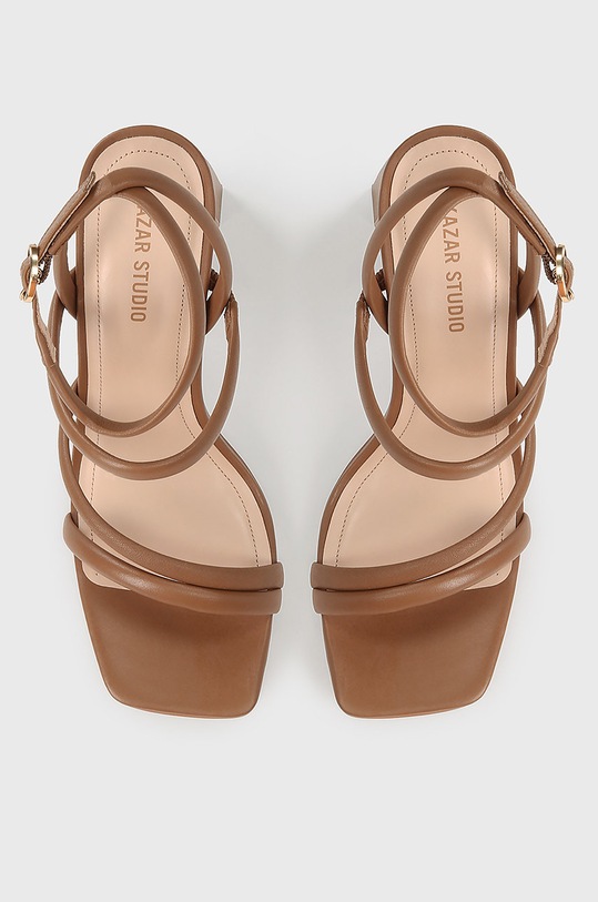 Kazar Studio Sandale de piele maro 62157.01.02