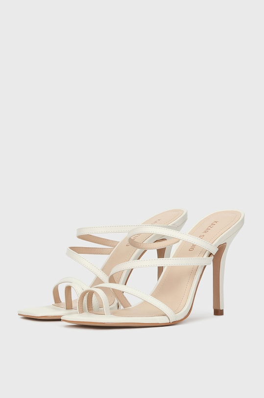 Kazar Studio Klapki skórzane 61197.01.B6 biały ZS21