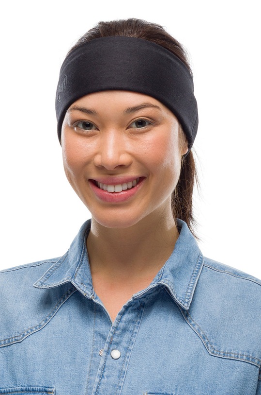 Buff Komin Solid Black czarny 117818.999