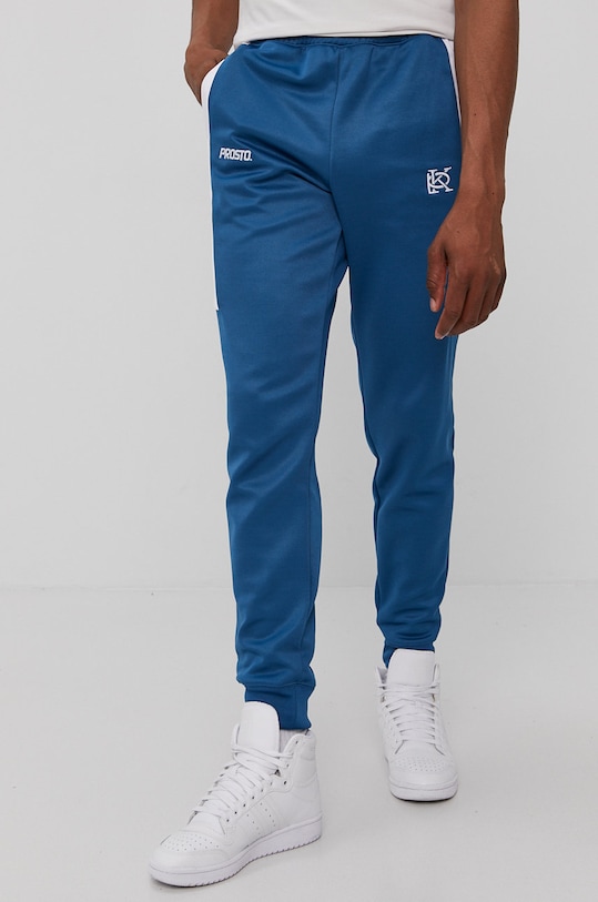 Prosto Pantaloni tricotaj albastru KL211MPAN1042