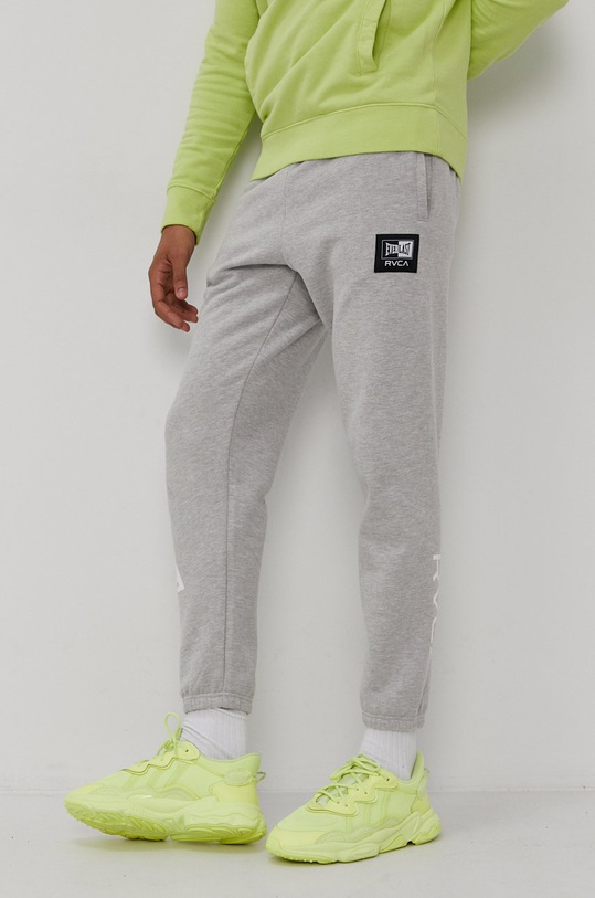 RVCA Spodnie dzianina szary W4PTMD.1009