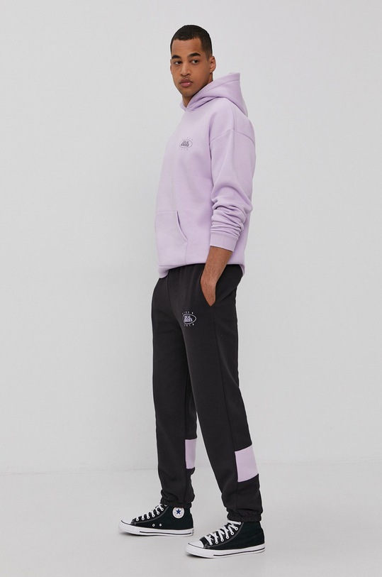 Local Heroes Spodnie czarny AW21LHANP001