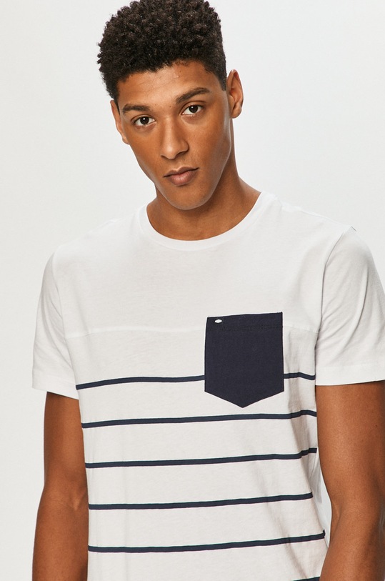 Cross Jeans - Tričko biela 15552.008