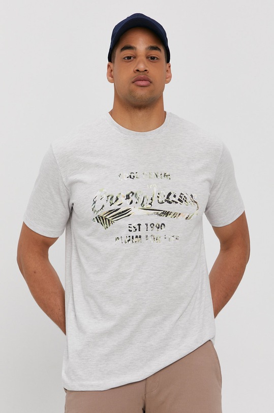 Cross Jeans t-shirt nyomtatásos szürke 15602.537