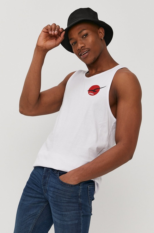 Odzież RVCA T-shirt W1SGRA.10 biały
