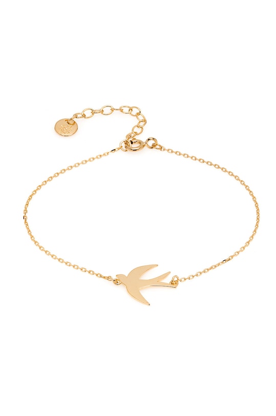 Ania Kruk - Срібний браслет з позолотою Believe позолота золотий SGCAS0170Z