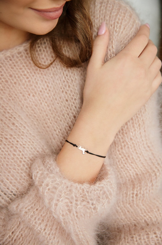 Ania Kruk - Браслет Believe SGCAU0251 чорний ZS22